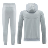 2024 NK Grey Hoodie Jacket Tracksuit #NM07