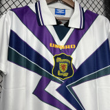 1994-1996 Scotland White Retro Soccer Jersey