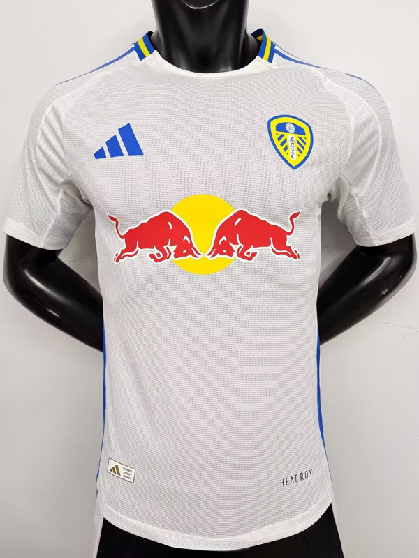 24-25 Leeds United Home Player Version Soccer Jersey