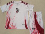 24-25 Japan Y-3 Away Kids Soccer Jersey