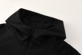 24-25 CHE Black Hoodie Jacket Tracksuit #01