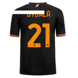 23-24 Roma Third Fans Soccer Jersey (Print RI..SE. )(圆圈广告)