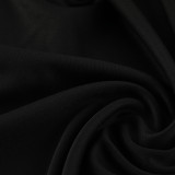 2024 AD Black Kids Half Pull Tracksuit #AB05 (童装) (半拉链)