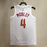 22-23 Cleveland Cavaliers MOBLEY #4 White Top Quality Hot Pressing NBA Jersey