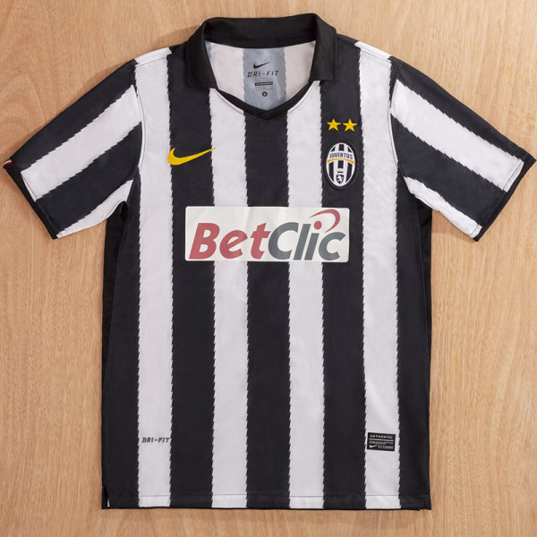 2010-2011 JUV Home Retro Soccer Jersey
