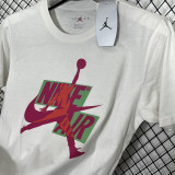 T249 Jordan White High Quality Casual T-Shirt