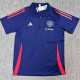 24-25 Man Utd Royal blue Polo Short Sleeve