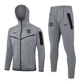24-25 BAR Grey Hoodie Jacket Tracksuit #F578(黑标)