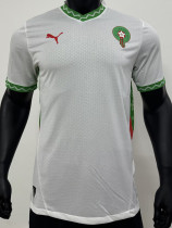 24-25 Morocco Away Player Version Soccer Jersey