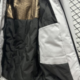 2024 Yonex Cotton Thickened warm Grey Outdoor Jackets #A804加棉冲锋衣