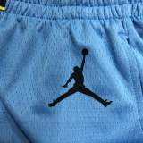 22-23 GRIZZLIES Blue Top Quality NBA Pants (Trapeze Edition) 飞人版