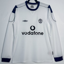 1999-2000 Man Utd Third Long Sleeve Retro Soccer Jersey (长袖)