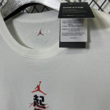 T120 Jordan White High Quality Casual T-Shirt #起飞