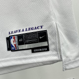 22-23 Lakers DONCIC #77 White Top Quality Hot Pressing NBA Jersey(圆领)