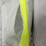 24-25 Mexico Red & White Double Sided Windbreaker (双面风衣)(刺绣)