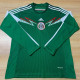 2014 Mexico Home Long Sleeve Retro Soccer Jersey (长袖)