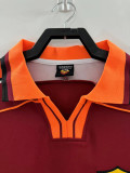 1998-1999 Roma Home Retro Soccer Jersey