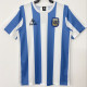 1986 Argentina Home Retro Soccer Jersey