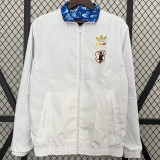 2024 Japan Anime Edition Blue & White Double Sided Windbreaker (七龙珠-双面风衣)