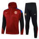 24-25 BAR Jujube red Hoodie Jacket Tracksuit #F601