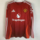 24-25 Man Utd Home Long Sleeve Soccer Jersey (长袖)