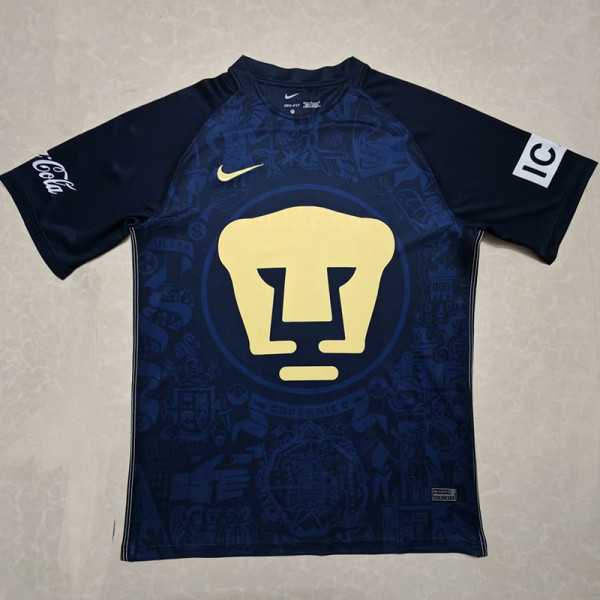 24-25 Pumas UNAM Black Special Edition Fans Soccer Jersey