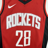 22-23 ROCKETS SENGUN #28 Red Away Top Quality Hot Pressing NBA Jersey
