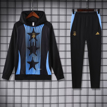 24-25 Argentina Black Hoodie Tracksuit (卫衣套装)