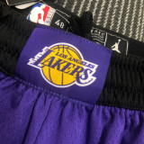 20-21 LAKERS Purple Top Quality NBA Pants (Trapeze Edition) 飞人版