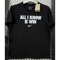 T204 NK Black High Quality Casual T-Shirt #字母