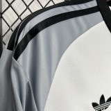 24-25 JUV White Grey Fans Soccer Jersey