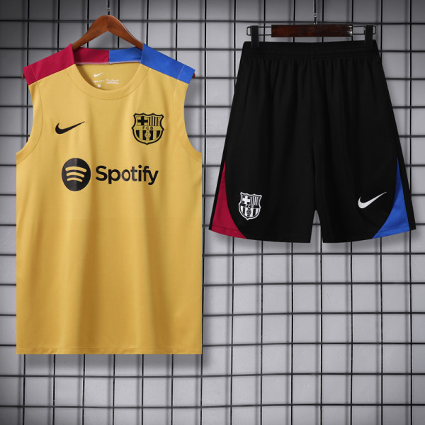 24-25 BAR Earthy Gold Tank top and shorts suit