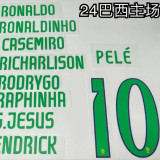 24-25 Brazil Home Player Version Soccer Jersey