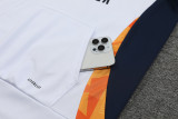 24-25 RMA White Hoodie Tracksuit (卫衣套装)