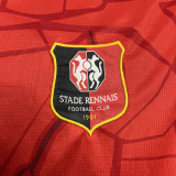 24-25 Stade Rennais Home Fans Soccer Jersey