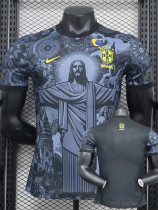 24-25 Brazil Black Special Edition Player Version Soccer Jersey