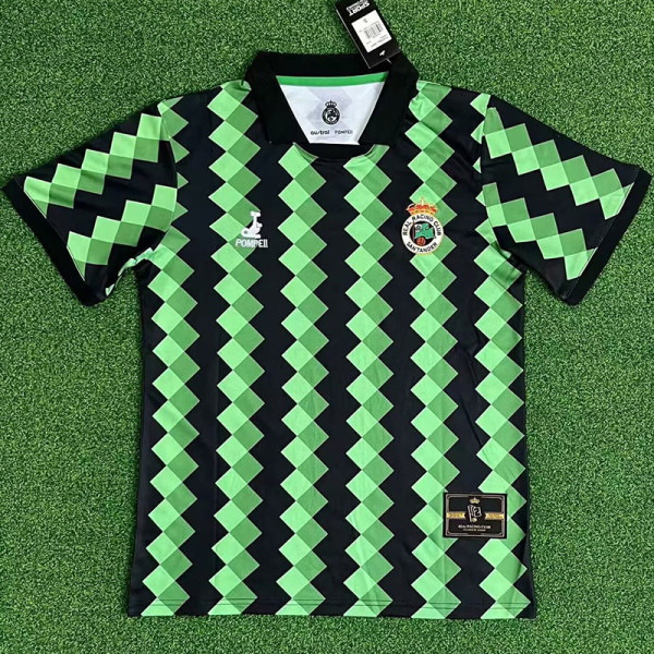 24-25 Racing de Santander Green 112th Anniversary Fans Soccer Jersey