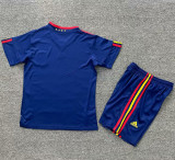 2010 Spain Away Kids Retro Soccer Jersey