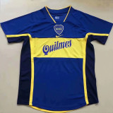2001 Boca Juniors Home Retro Soccer Jersey