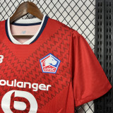 24-25 Lille Home Fans Soccer Jersey