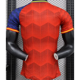 24-25 Spain Red Special Edition Player Version Soccer Jersey