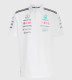 2025 F1 Mercedes White Polo Racing Suit(有领)