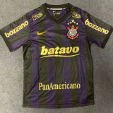 2009-2010 Corinthians 99th Anniversary Edition Black Retro Soccer Jersey
