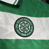 1989-1991 Celtic Home Retro Soccer Jersey