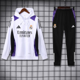 24-25 RMA White Hoodie Tracksuit (卫衣套装)