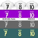 24-25 RMA Purple Orange Special Edition Training Shirts *三叶草