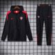 24-25 Portugal Black Hoodie Tracksuit (卫衣套装)