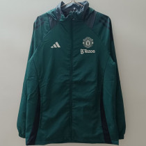 24-25 Man Utd Green Windbreaker