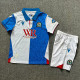 24-25 Blackburn Home Kids Soccer Jersey