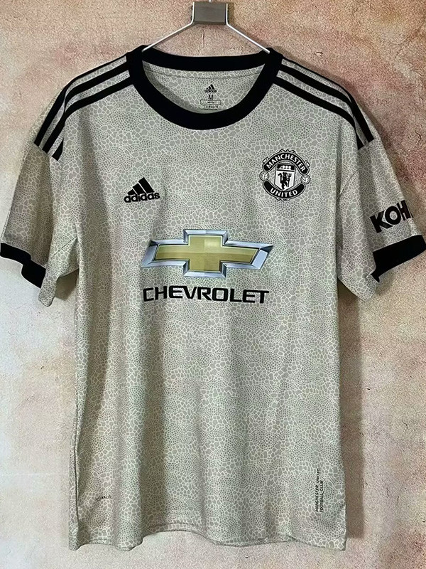 2019-2020 Man Utd Away Retro Soccer Jersey